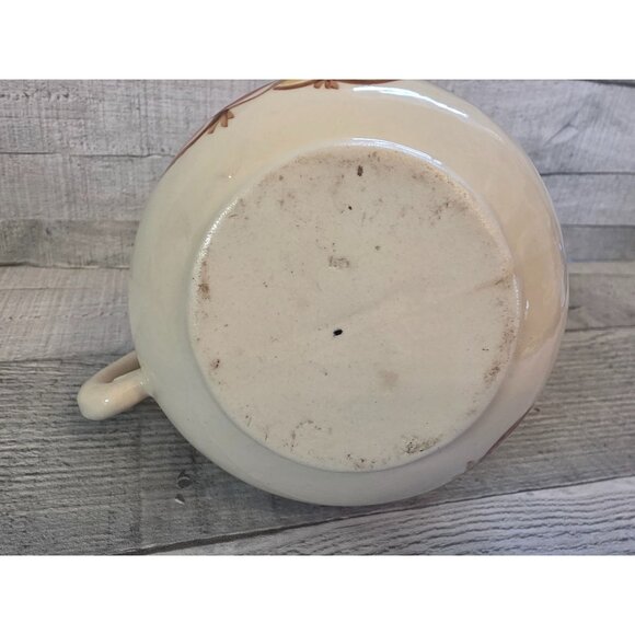 Vintage Purinton Hand-Painted Ceramic Pitcher With Fruit Design Retro Kitchen De - Picture 5 of 6